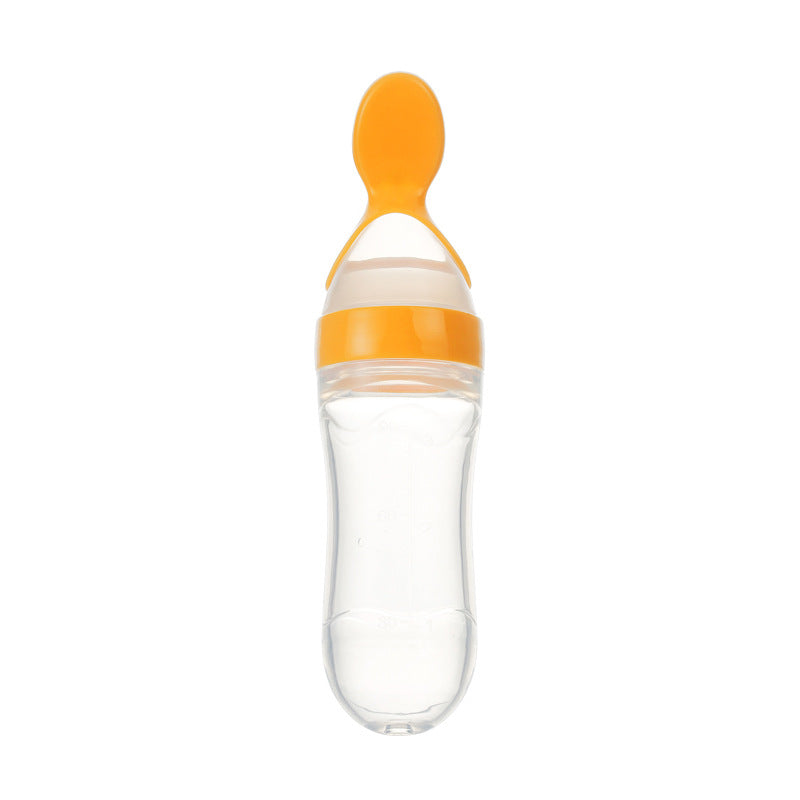 Baby Food Squeeze Bottle With Spoon - The Proper Price